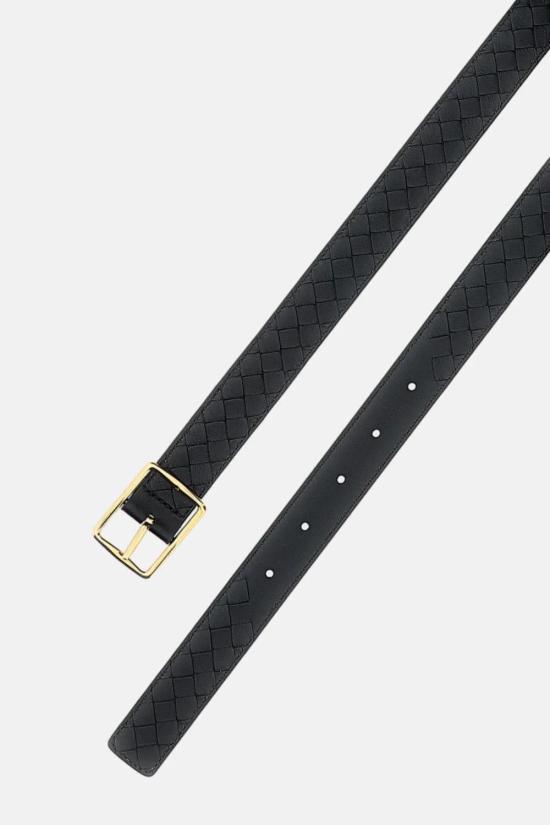 26SS 보테가베네타 레귤러 벨트 855244V5N221206 Black - BOTTEGA VENETA