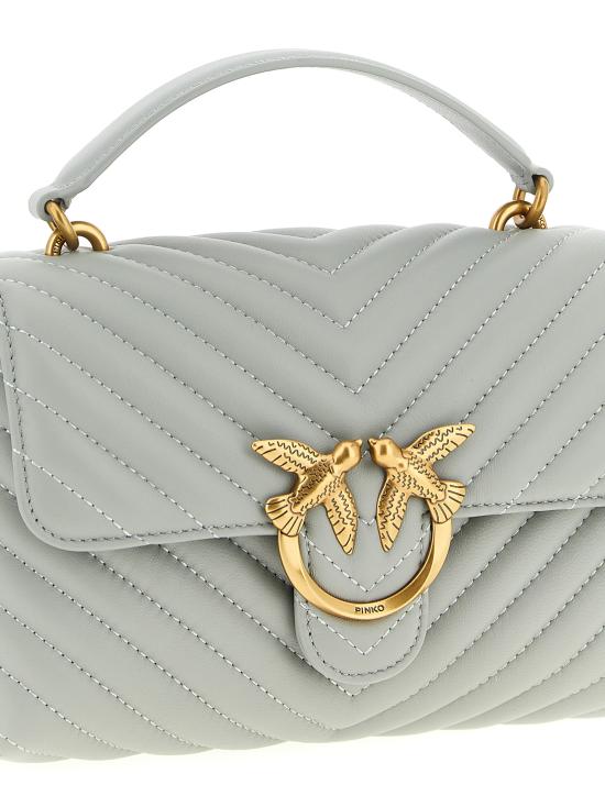 26SS 핑코 토트백 100044A0GKK32Q Gray - PINKO