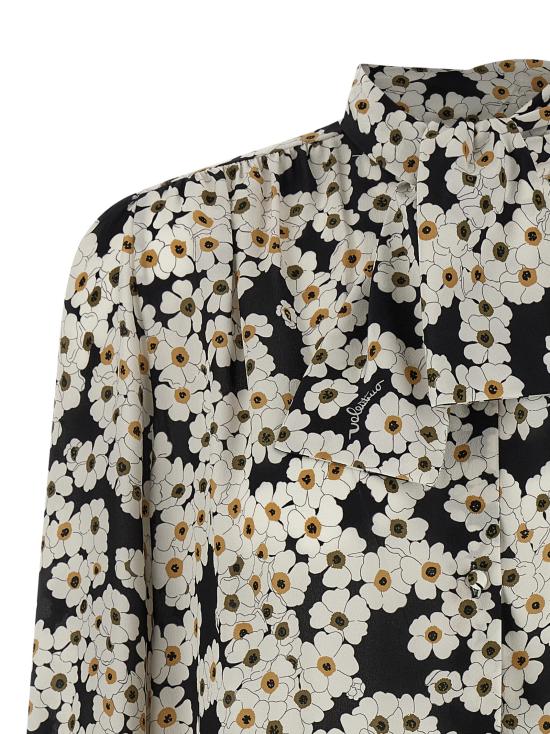 26SS 발렌티노 가라바니 블라우스 B3AB8369WWK92 White Black - VALENTINO GARAVANI