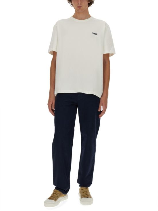 26FW 아페쎄 반팔 티셔츠 COHBQ H26391 TAE WHITE - A.P.C.