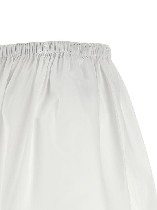 26SS 미우미우 롱 스커트 MG2643SOOO10RGF0009 White - MIU MIU