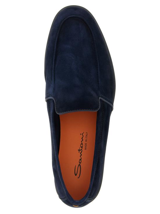 26SS 산토니 로퍼 MGAR18829OOTSEAAU60 Blue - SANTONI