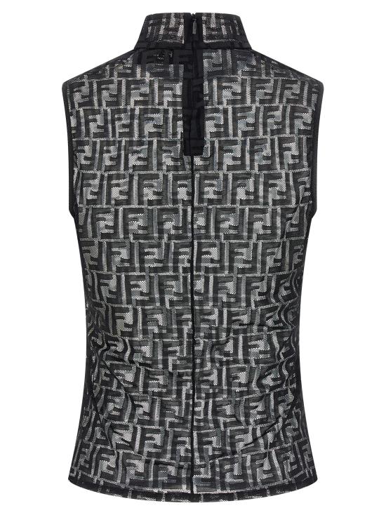 26SS 펜디 이브닝 티셔츠 FS9763AW8KF0GME Black - FENDI