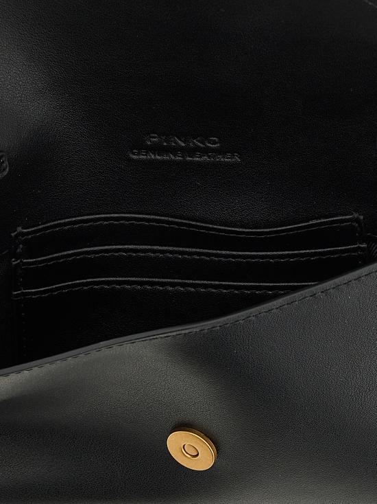 26SS 핑코 명함지갑 105347A0F1Z99Q Black - PINKO