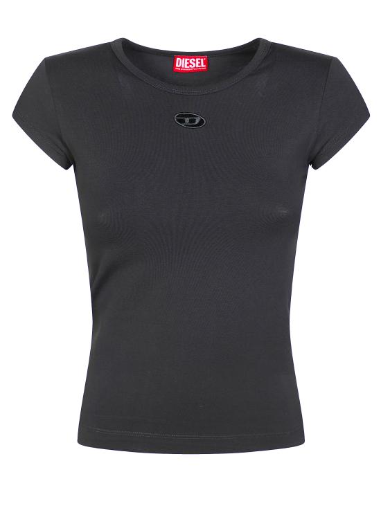 26SS 디젤 반팔 티셔츠 A199120AFAA 9XX NERO