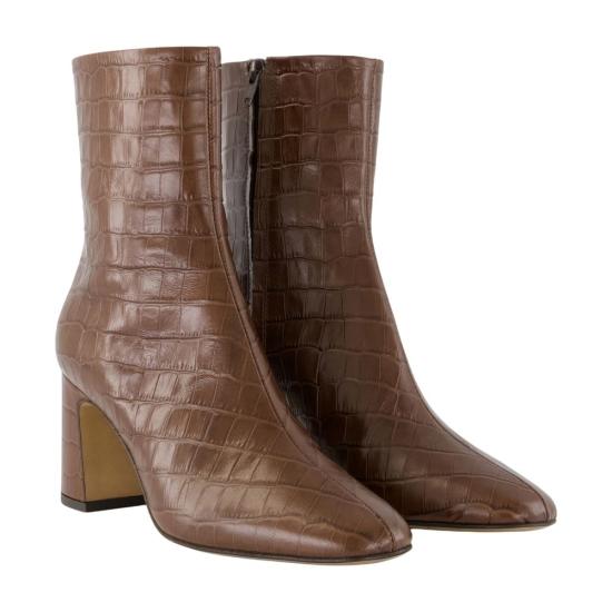 25FW 루즈 부츠 I01CLAUDIA10001 brown - ROUJE