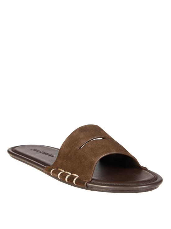 26SS JW앤더슨 뮬/슬리퍼 FL0009LA0364 600 MARRONE - JW ANDERSON