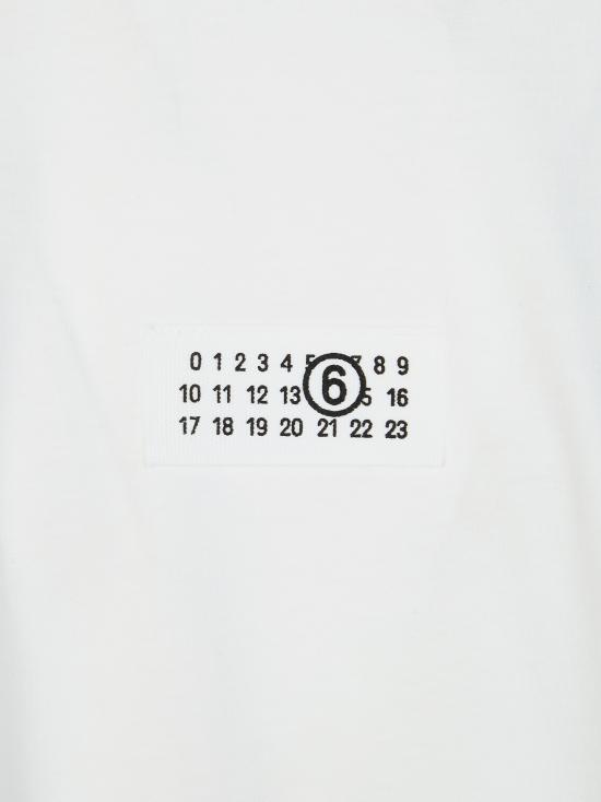 26SS MM6 메종마르지엘라 반팔 티셔츠 SH0GC0032M20170 101 BIANCO - MM6 MAISON MARGIELA