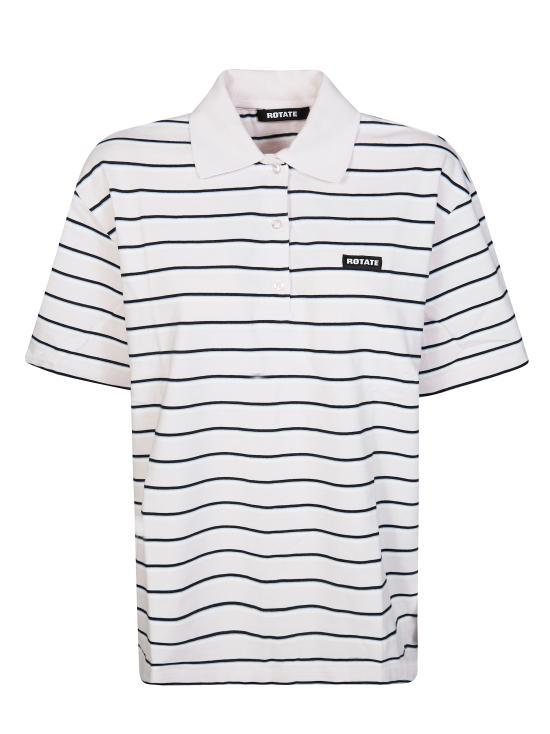 26SS 로테이트 폴로 티셔츠 1153241810 BIANCO