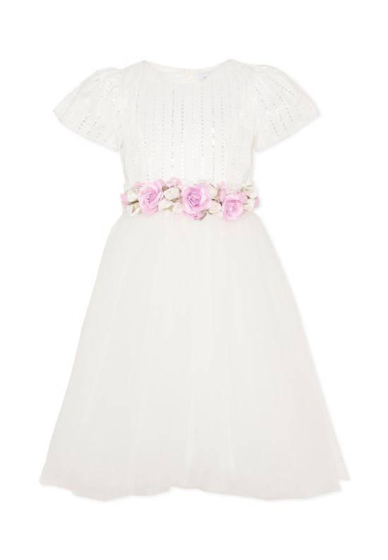 26SS [키즈] 모나리자 원피스 79G914 7743 0163 WHITE