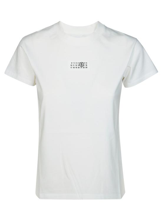 26SS MM6 메종마르지엘라 반팔 티셔츠 S52GC0327M20170 101 BIANCO