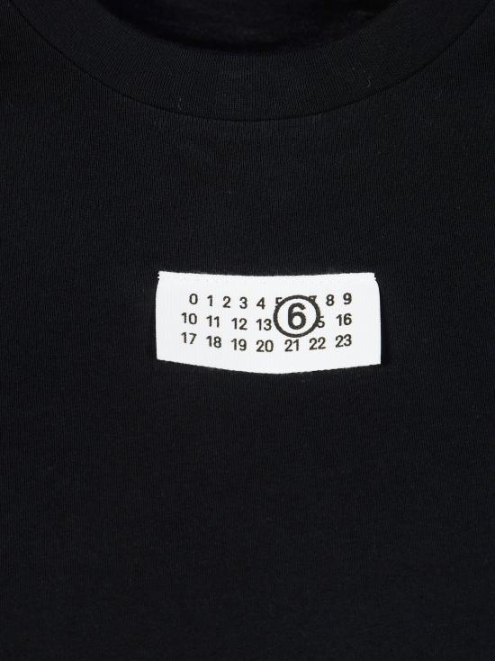 26SS MM6 메종마르지엘라 반팔 티셔츠 S52GC0327M20170 900 NERO - MM6 MAISON MARGIELA