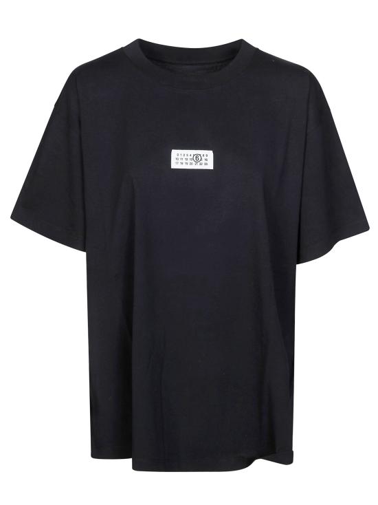 26SS MM6 메종마르지엘라 반팔 티셔츠 SH0GC0032M20170 900 NERO