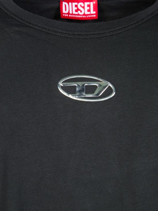 26SS 디젤 반팔 티셔츠 A202970JMBB 900 NERO - DIESEL