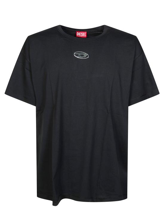 26SS 디젤 반팔 티셔츠 A202970JMBB 900 NERO