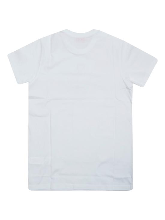 26SS [키즈] 디젤 티셔츠 J025010GRAI K100 BIANCO - DIESEL