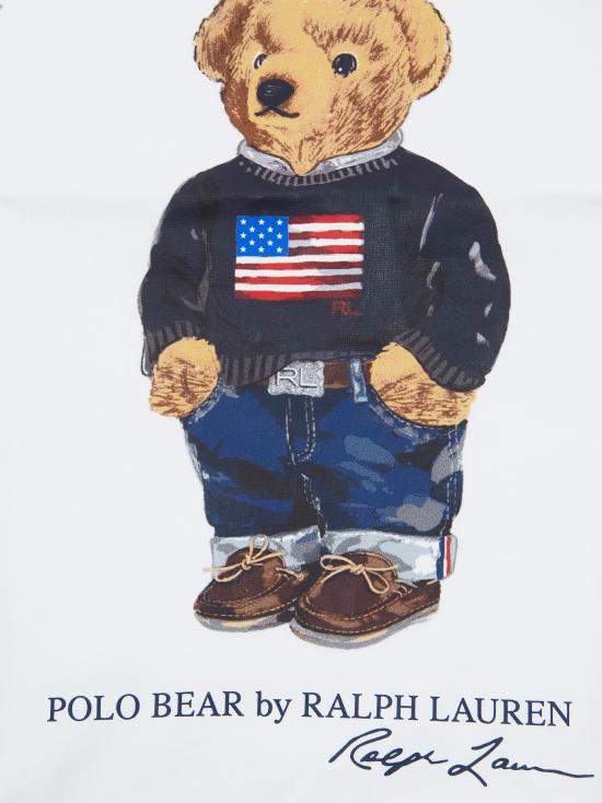 26SS [키즈] 폴로 랄프로렌 티셔츠 322P00508001 WHITECOREBEAR BIANCO - POLO RALPH LAUREN