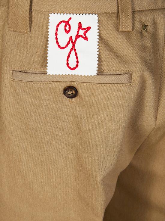 26SS 골든구스 스트레이트 팬츠 GMP01190P000786 15369 BEIGE - GOLDEN GOOSE