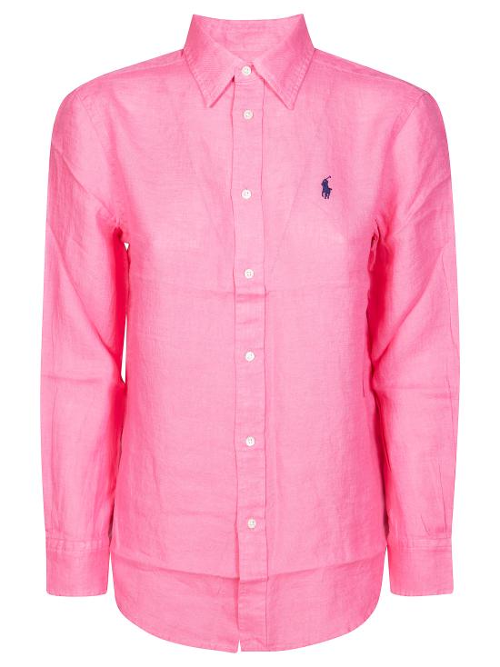 26SS 폴로 랄프로렌 셔츠 211970730504 PINK FUXIA