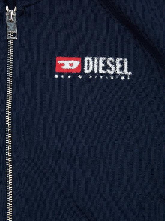 26SS [키즈] 디젤 티셔츠 J02484 KYAZ3 K8AT BLU - DIESEL