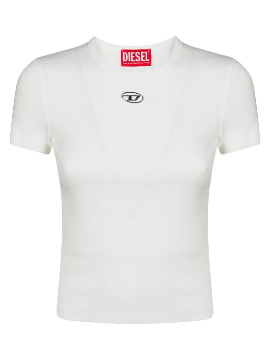 26SS 디젤 반팔 티셔츠 A199100JMBA 141 BIANCO