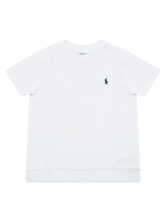 26SS [키즈] 폴로 랄프로렌 티셔츠 322832904035 WHITE BIANCO