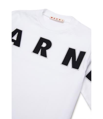 26SS [키즈] 마르니 티셔츠 M01733 M00RF 0M100 BIANCO - MARNI