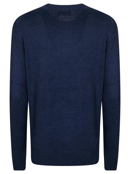 26SS 폴로 랄프로렌 베어 코튼&린넨 니트 스웨터 211927070001 NAVYMULTI BLU - POLO RALPH LAUREN