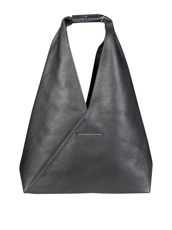 26SS MM6 메종마르지엘라 주얼 핸들 재패니즈 백 그레인 레더 SB6WD0043P7255 T8013 NERO