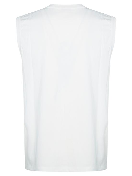 26SS 디젤 민소매 티셔츠 A217430JMBB 141 BIANCO - DIESEL