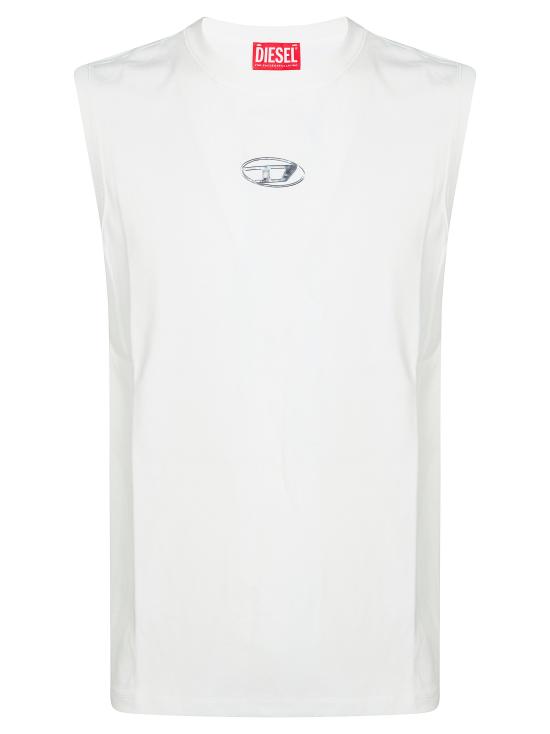 26SS 디젤 민소매 티셔츠 A217430JMBB 141 BIANCO