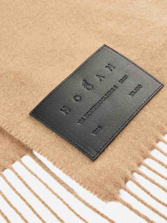 26FW 호간 머플러/스카프 KSUF2513520XQEC805 Camel - HOGAN