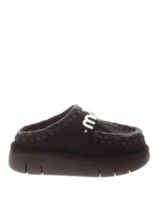 25FW 모우 뮬/슬리퍼 FW531001ABKBK Black