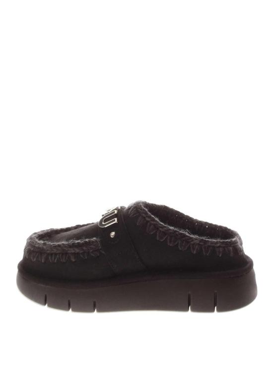 25FW 모우 뮬/슬리퍼 FW531001ABKBK Black - MOU