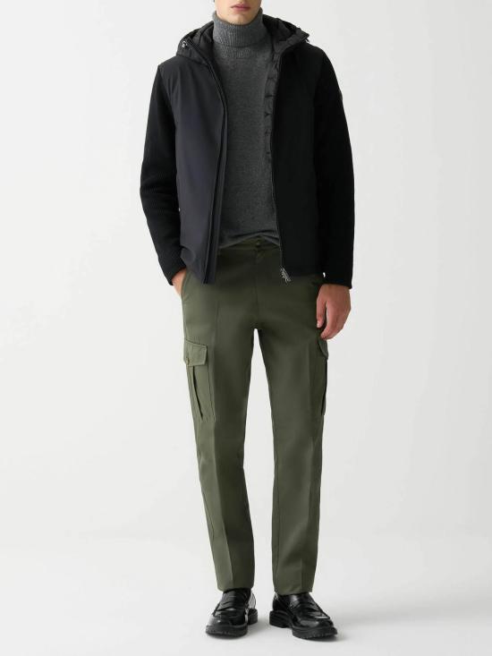  콜마르 니트 슬리브 패딩 자켓 니트 슬리브  자켓 11508ZR99 Black - COLMAR