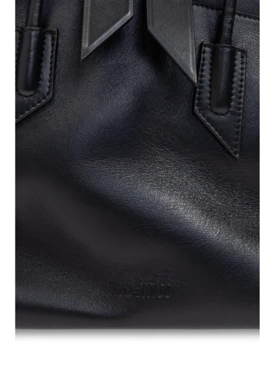 26SS 디 아티코 라 파세지아타 미디엄 탑 핸들 백 250WAH00054LBT019AA Black - THE ATTICO