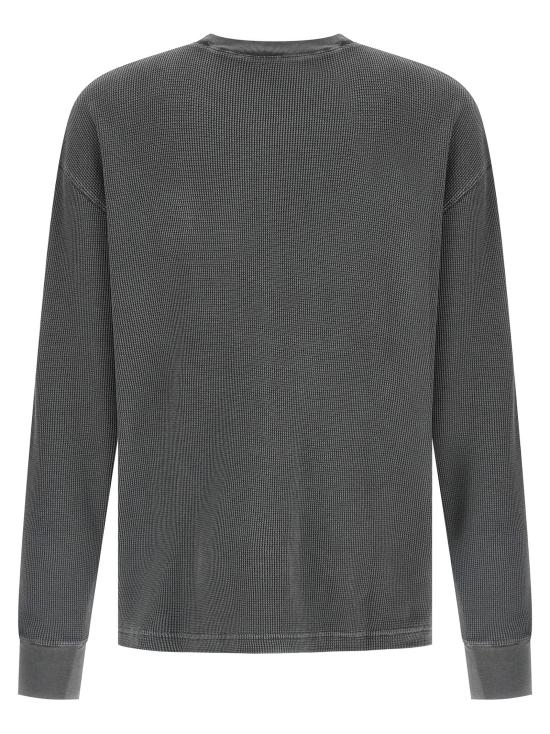 26SS 칼하트 WIP 긴팔 티셔츠 I03530489GD BLACK GARMENT DYED DOM - CARHARTT WIP