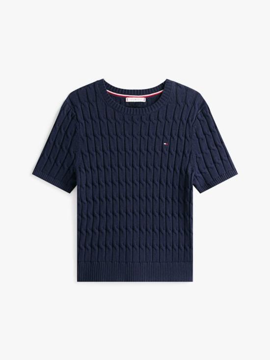  타미힐피거 스웨터 WW45656 C1G DARK NIGHT NAVY DOM