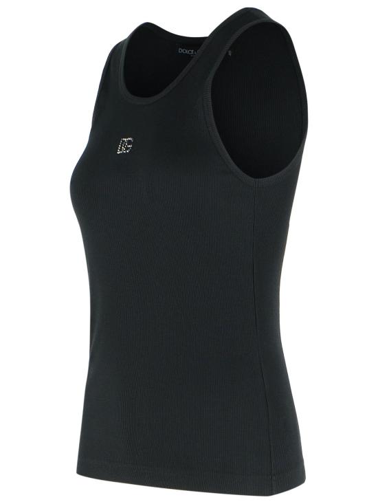 26SS 돌체앤가바나 민소매 티셔츠 F8V40Z GDDL8N0000 Black - DOLCE & GABBANA