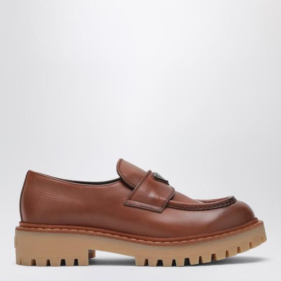 25FW 프라다 로퍼 2DE151G000070 Brown