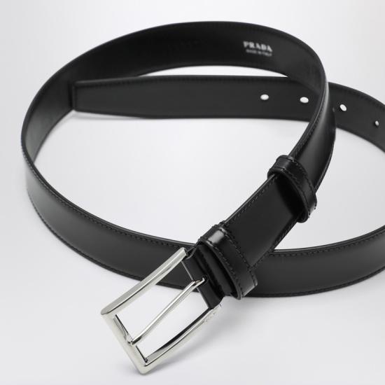 26SS 프라다 가죽 벨트 2CC673X72 Black - PRADA