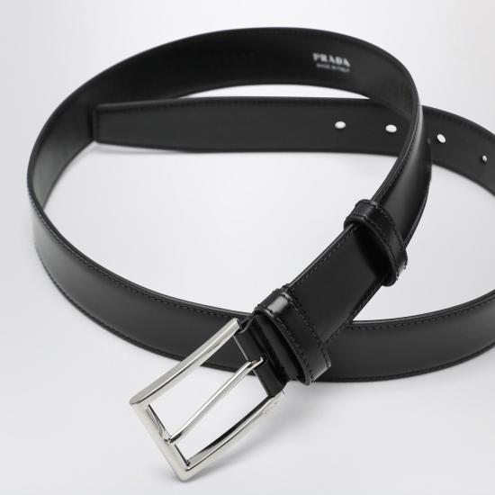26SS 프라다 가죽 벨트 2CC673X72 Black - PRADA