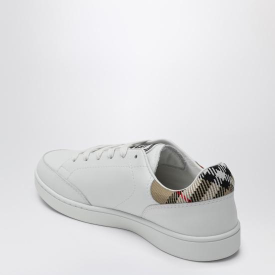 26SS 버버리 레더 세트 스니커즈 8118865173274 White - BURBERRY