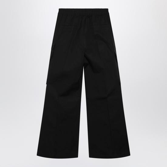 26SS 릭 오웬스 스트레이트 팬츠 RU01F2339TE Black - RICK OWENS