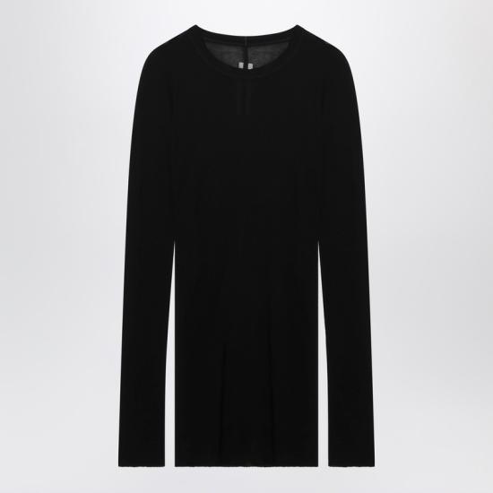 26SS 릭 오웬스 긴팔 티셔츠 RU01F2250RC Black