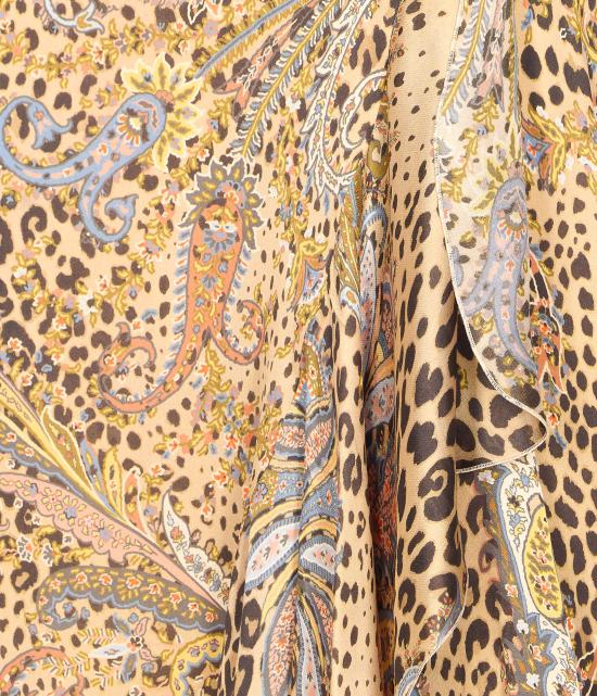 26SS 에트로 미디 스커트 WRFA0176 99SA1N9X0826 Brown - ETRO