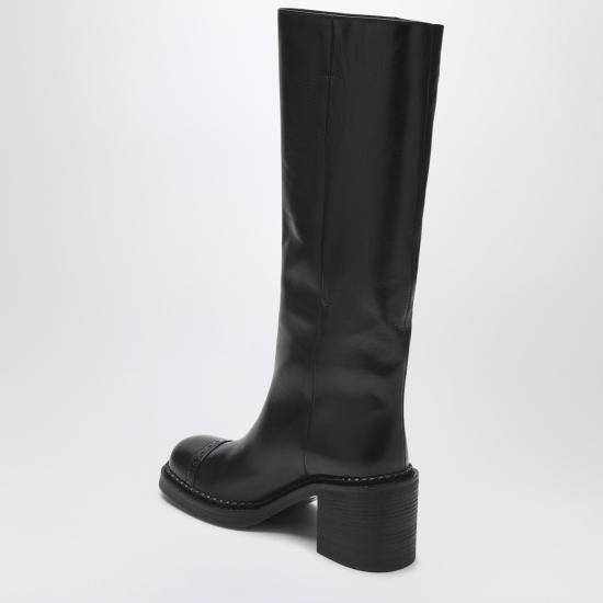 25FW 미우미우 부츠 5W493E075007 Black - MIU MIU