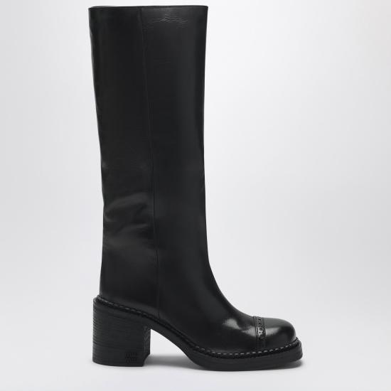 25FW 미우미우 부츠 5W493E075007 Black
