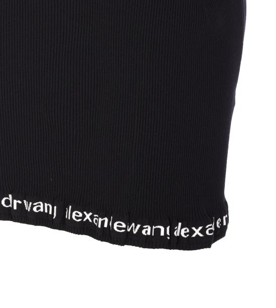 26SS 알렉산더 왕 미디 원피스 4KC1266045 001 Black - ALEXANDER WANG