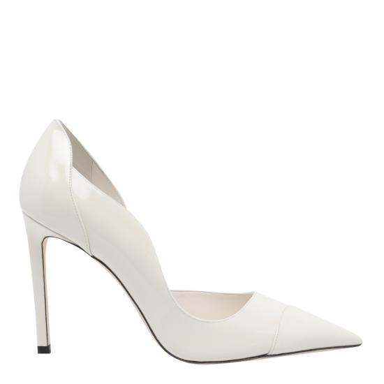 26SS 지미추 힐/펌프스 BRIGITTE 100 PATLATTE White